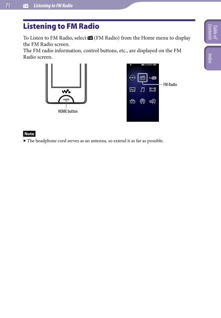 Sony NWZ-X1060 - NWZ-X1060 Istruzioni per l'uso Inglese