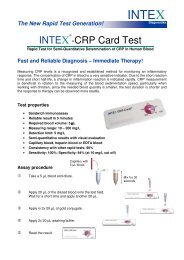 INTEX -CRP Card Test - intex-diagnostika.com