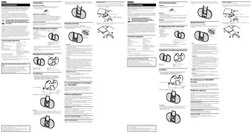 Sony NWZ-E454K - NWZ-E454K Istruzioni per l'uso Greco