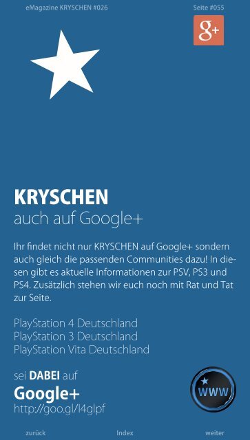 Inoffizielles PlayStation eMagazin KRYSCHEN #026