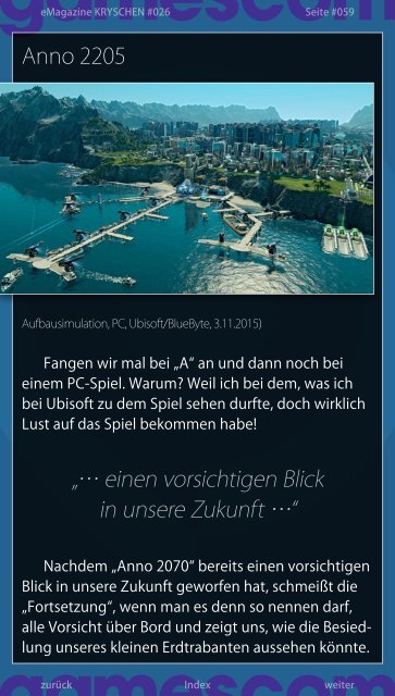 Inoffizielles PlayStation eMagazin KRYSCHEN #026