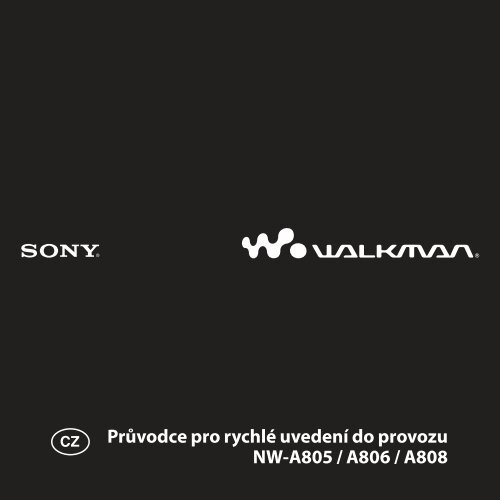 Sony NW-A808 - NW-A808 Istruzioni per l'uso Ceco