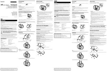 Sony NWZ-E443K - NWZ-E443K Istruzioni per l'uso Olandese