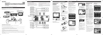 Sony TA-VE800G - TA-VE800G Istruzioni per l'uso Svedese