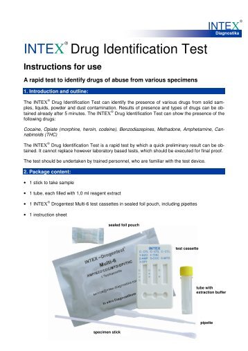 Instructions for use - intex-diagnostika.com