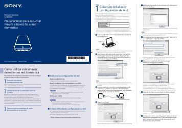 Sony SA-NS300 - SA-NS300 Guida di configurazione rapid Spagnolo