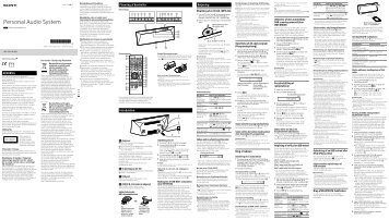 Sony CMT-BT60 - CMT-BT60 Istruzioni per l'uso Danese