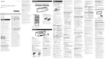 Sony CMT-BT60 - CMT-BT60 Istruzioni per l'uso Croato