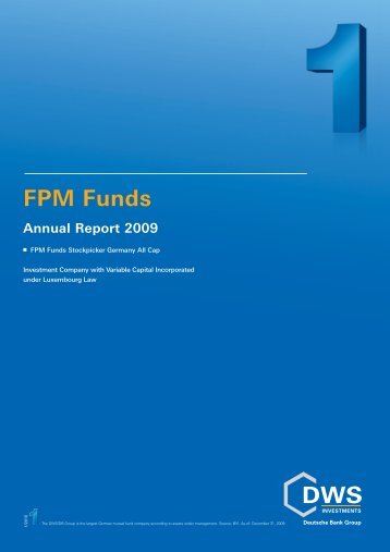 Annual Report - FPM-AG