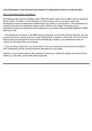 list of employers participating in the auto-inclusion - IRAS