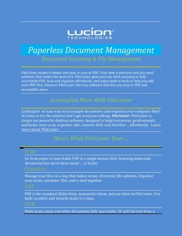 paperless document management LsPush www.lansweeper.com paperless document management LsPush www.lansweeper.com