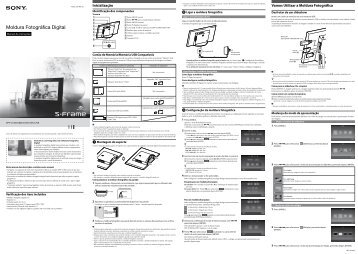 Sony DPF-C70A - DPF-C70A Istruzioni per l'uso Portoghese