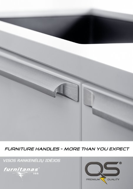 Furniture handles - Gamma Fittings