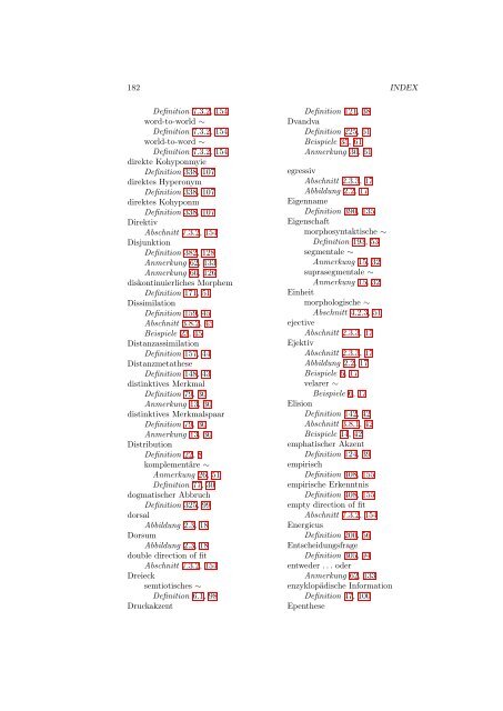 Einführung in die Linguistik