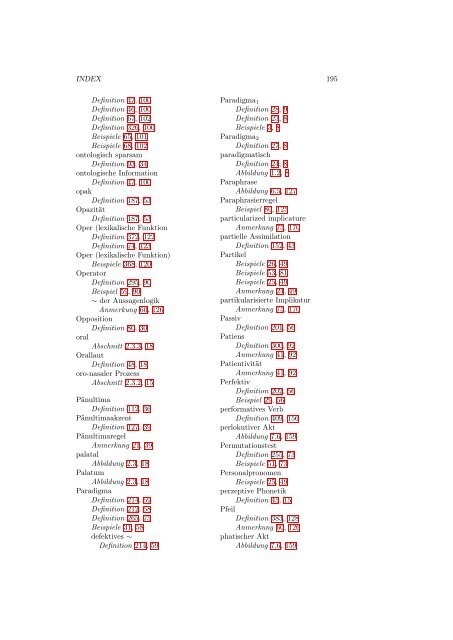 Einführung in die Linguistik