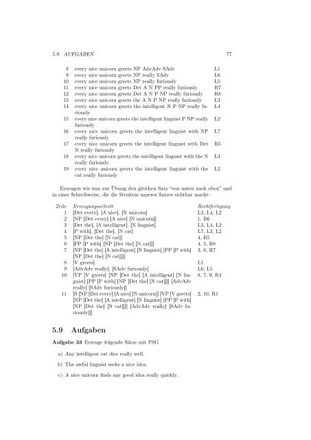 Einführung in die Linguistik