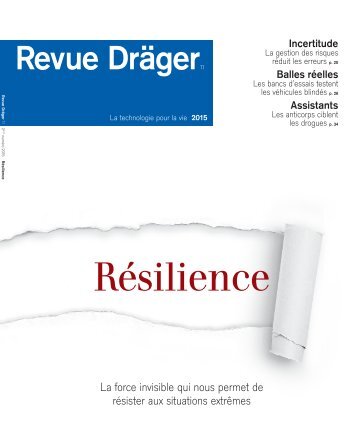 Revue Dräger n°11 : Résilience