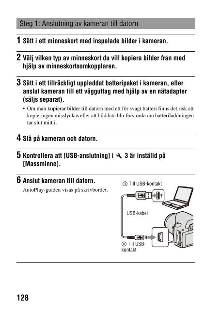 Sony DSLR-A330 - DSLR-A330 Istruzioni per l'uso Svedese