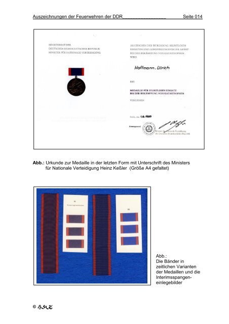 2014_Stöpel - Thüringen_Auszeichnungen Fw der DDR - Staatl. Auszeichnungen