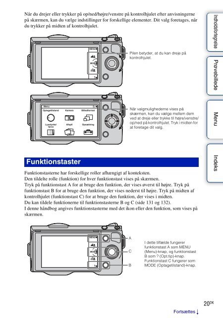 Sony NEX-5NY - NEX-5NY Istruzioni per l'uso Danese