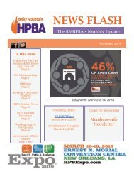 RMHPBA November News Flash 2015