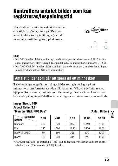 Sony SLT-A57M - SLT-A57M Istruzioni per l'uso Svedese