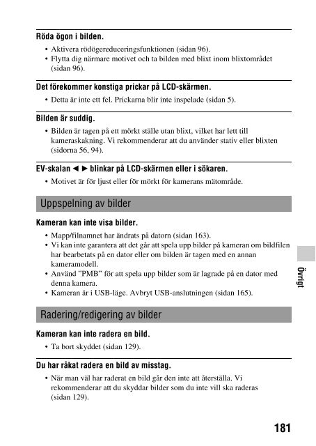 Sony SLT-A55VL - SLT-A55VL Istruzioni per l'uso Svedese