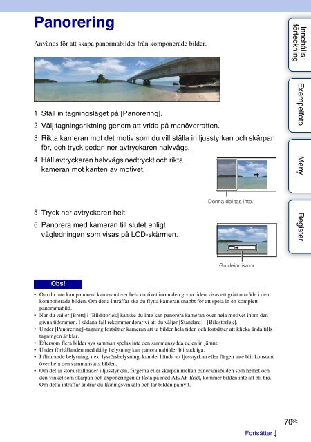 Sony NEX-6Y - NEX-6Y Istruzioni per l'uso Svedese