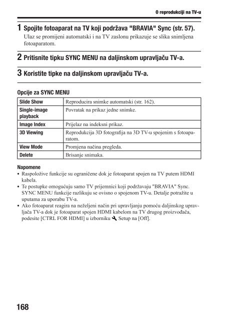 Sony SLT-A77L - SLT-A77L Istruzioni per l'uso Croato