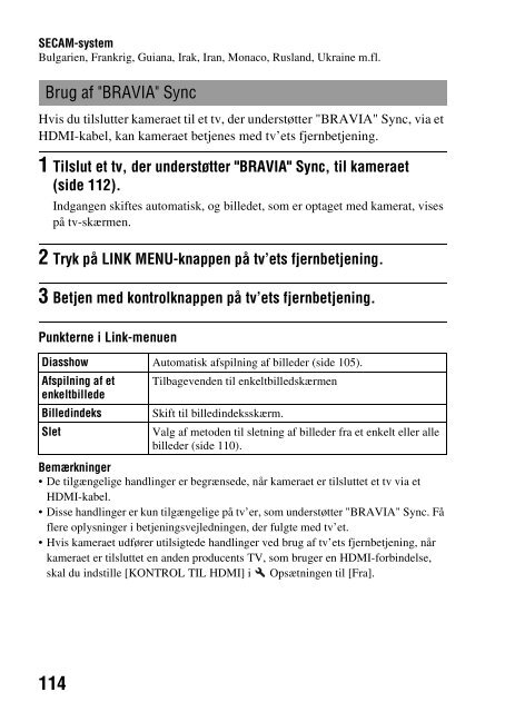 Sony DSLR-A450Y - DSLR-A450Y Istruzioni per l'uso Danese