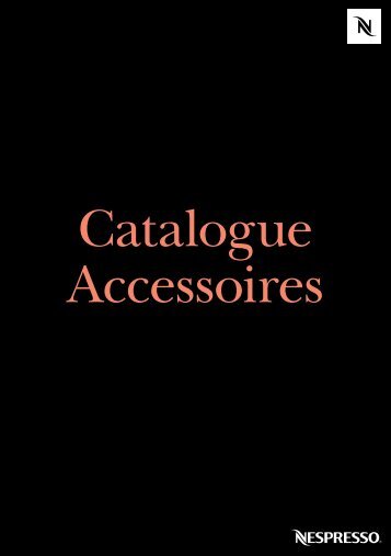 Catalogue Accessoires