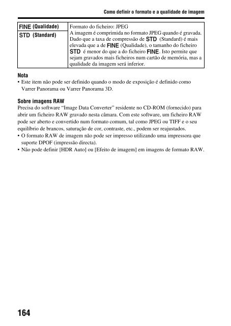 Sony SLT-A65VY - SLT-A65VY Istruzioni per l'uso Portoghese