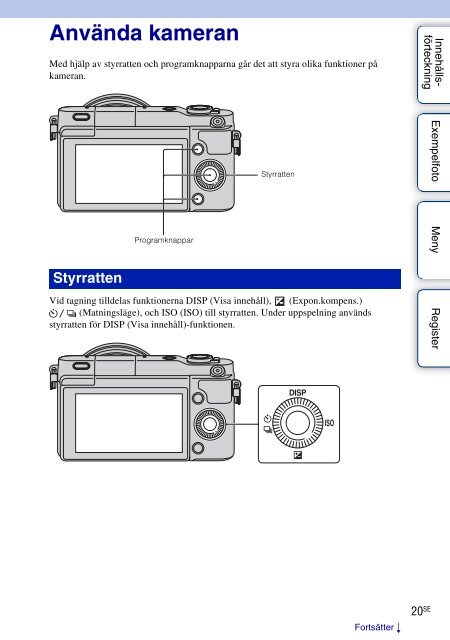 Sony NEX-3NY - NEX-3NY Istruzioni per l'uso Svedese