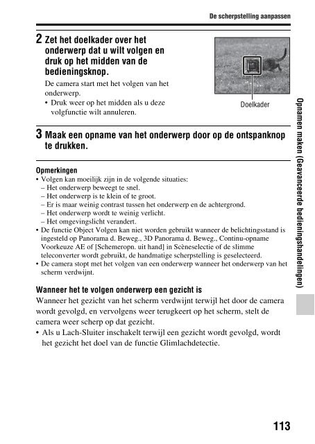 Sony SLT-A65VL - SLT-A65VL Istruzioni per l'uso Olandese