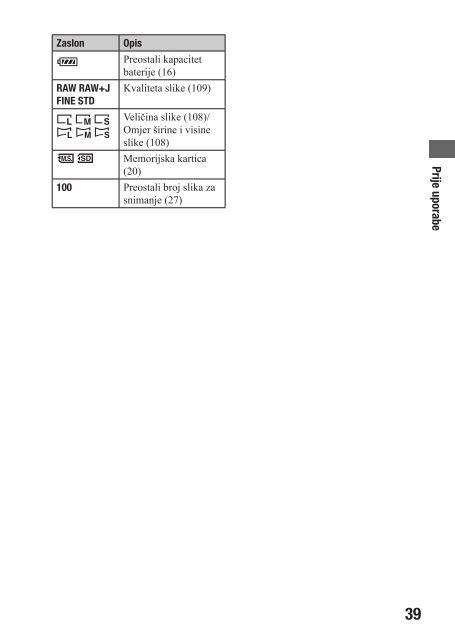 Sony DSLR-A290L - DSLR-A290L Istruzioni per l'uso Croato