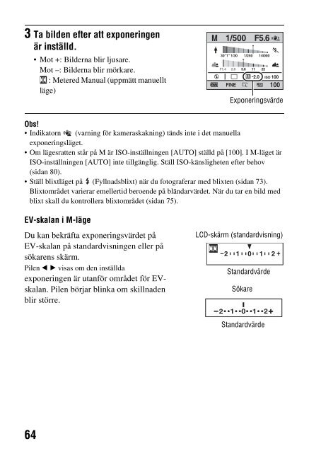 Sony DSLR-A290L - DSLR-A290L Istruzioni per l'uso Svedese