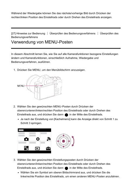 Sony ILCE-7M2K - ILCE-7M2K Guida Tedesco