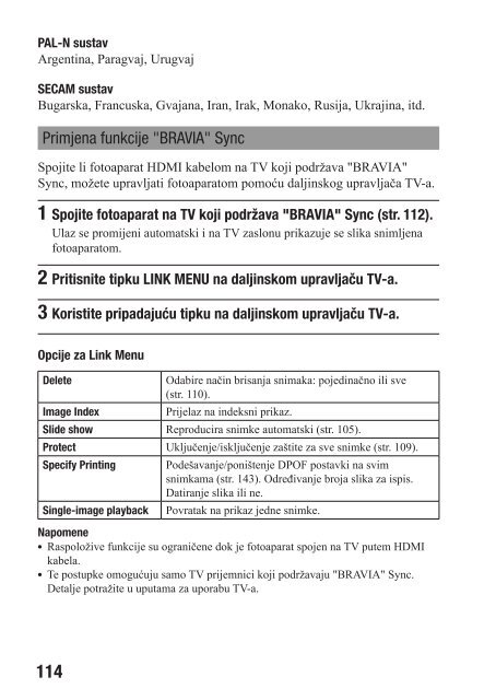 Sony DSLR-A390Y - DSLR-A390Y Istruzioni per l'uso Croato