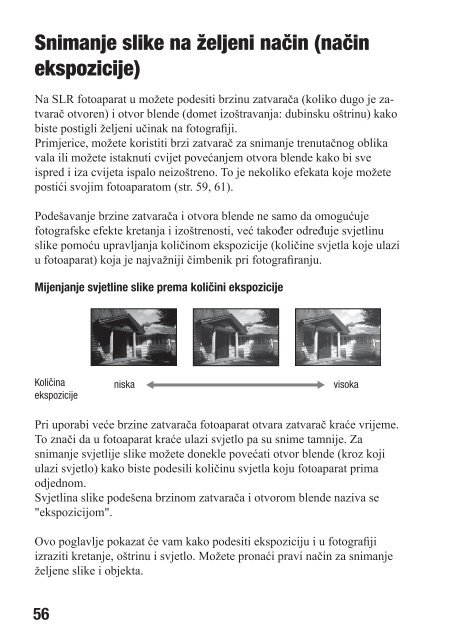 Sony DSLR-A390Y - DSLR-A390Y Istruzioni per l'uso Croato