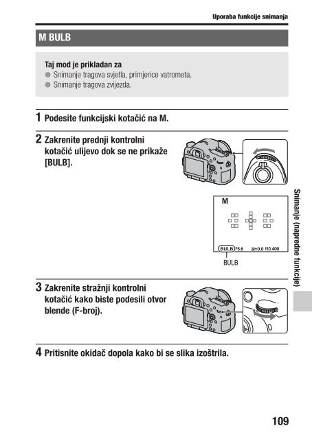 Sony SLT-A77VK - SLT-A77VK Istruzioni per l'uso Croato