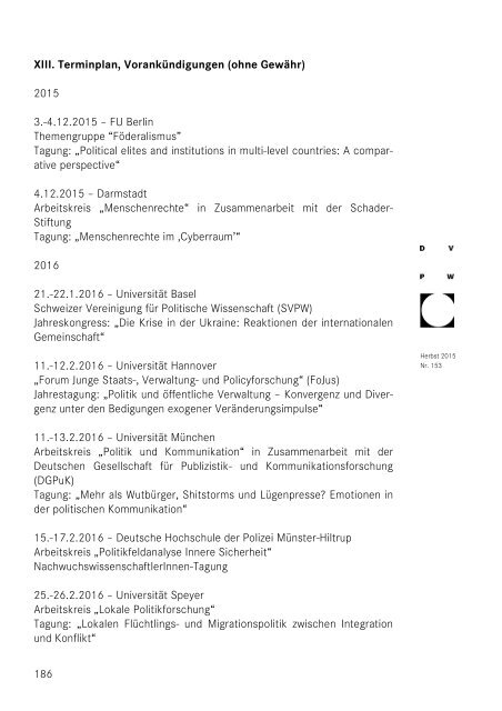 153 Politikwissenschaft