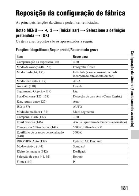 Sony SLT-A37 - SLT-A37 Istruzioni per l'uso Portoghese