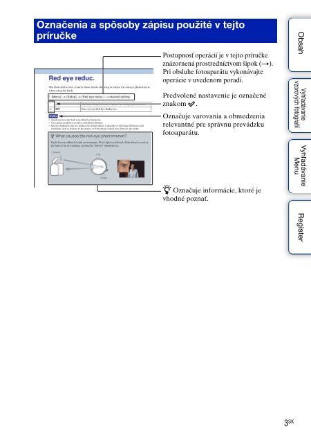 Sony NEX-3K - NEX-3K Guida all&rsquo;uso Slovacco