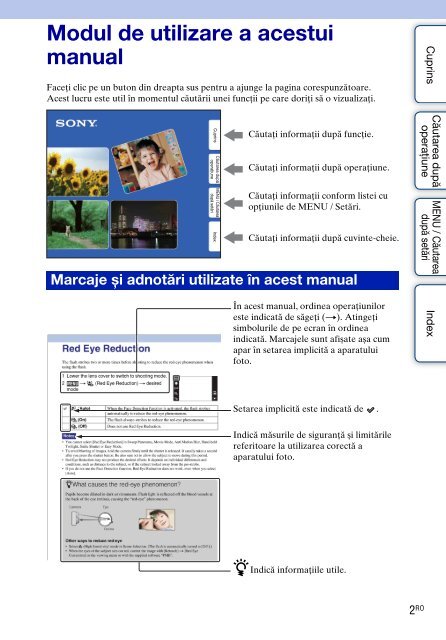 Sony DSC-TX1 - DSC-TX1 Istruzioni per l'uso Rumeno