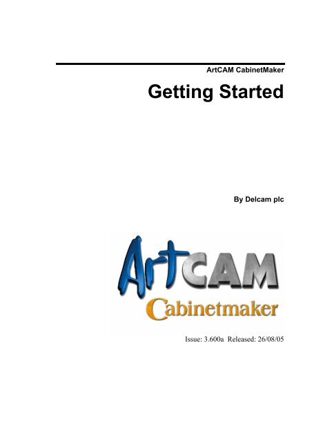 Cabinetmaker GettingStarted