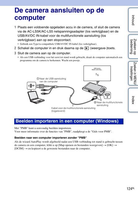 Sony DSC-TX1 - DSC-TX1 Istruzioni per l'uso Olandese