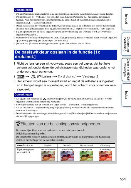 Sony DSC-TX1 - DSC-TX1 Istruzioni per l'uso Olandese