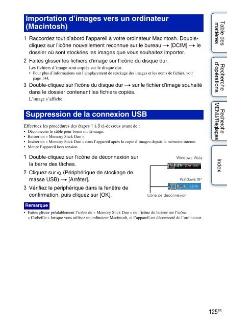 Sony DSC-TX1 - DSC-TX1 Istruzioni per l'uso Francese