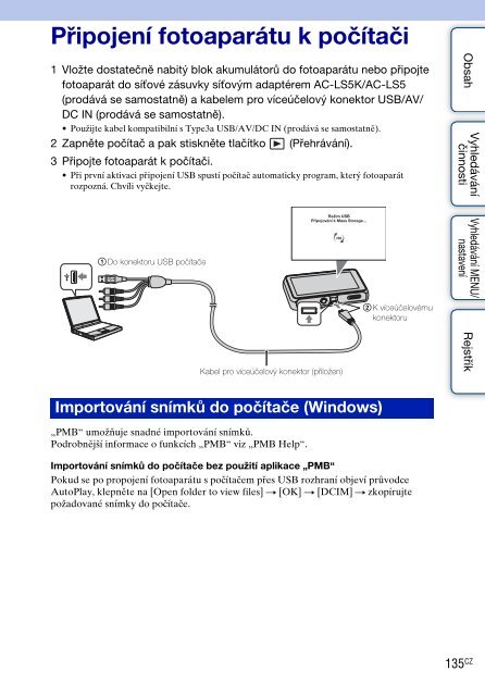 Sony DSC-T110 - DSC-T110 Istruzioni per l'uso Ceco