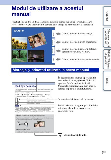 Sony DSC-S2000 - DSC-S2000 Istruzioni per l'uso Rumeno